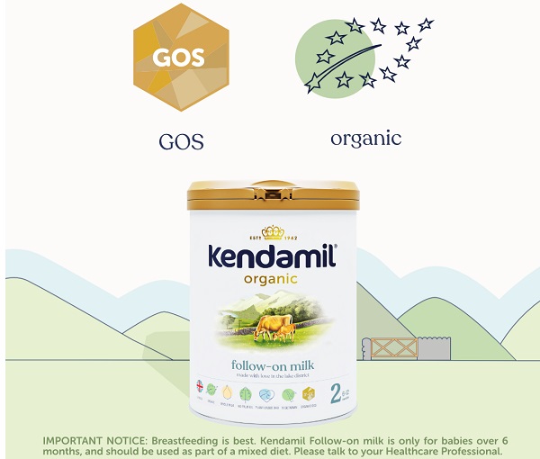 Sữa Kendamil Organic số 2 lon 800g trẻ 6-12 tháng