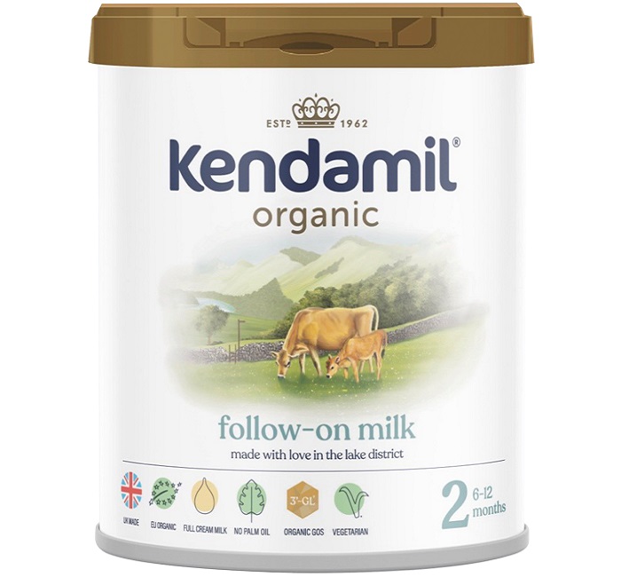 Sữa Kendamil Organic số 2 lon 800g trẻ 6-12 tháng