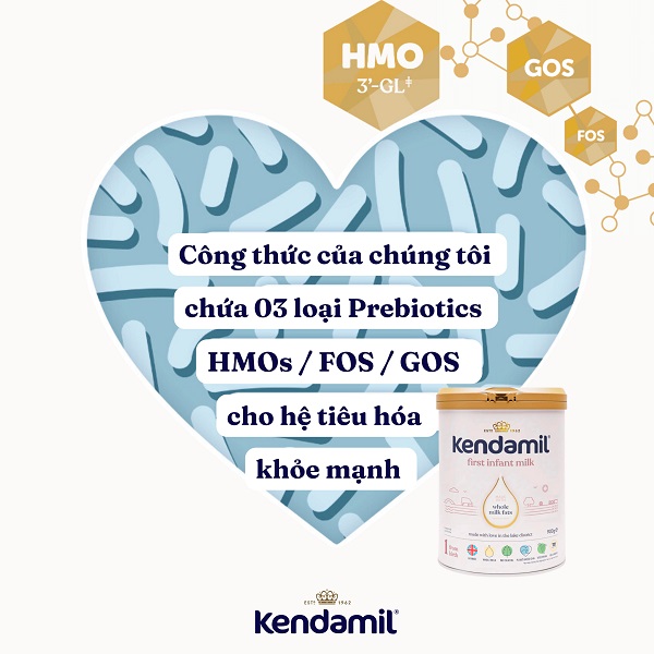 Sữa Kendamil Organic số 2 lon 800g trẻ 6-12 tháng