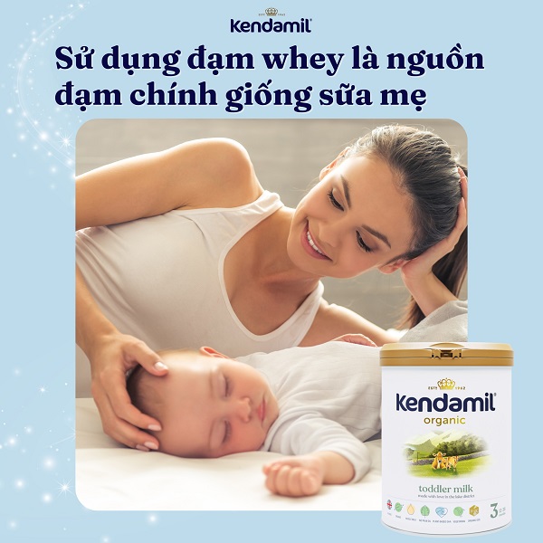 Sữa Kendamil Organic số 2 lon 800g trẻ 6-12 tháng