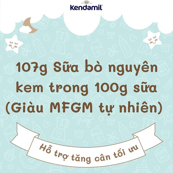 Sữa Kendamil Organic số 3 lon 800g cho trẻ 1-3 tuổi