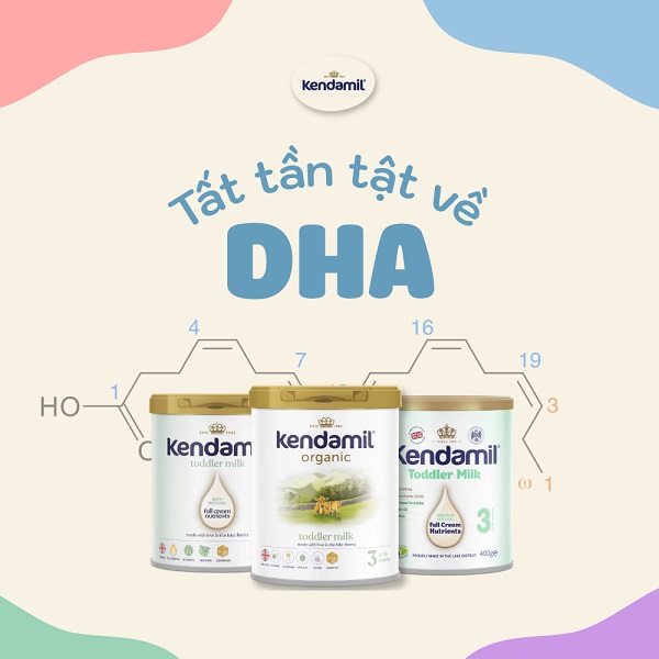 Sữa Kendamil Organic số 3 lon 800g , 1-3 tuổi - suachobeyeu.vn