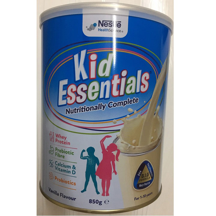 Sữa Kid Essentials Úc lon 850g cho trẻ 1-10 tuổi