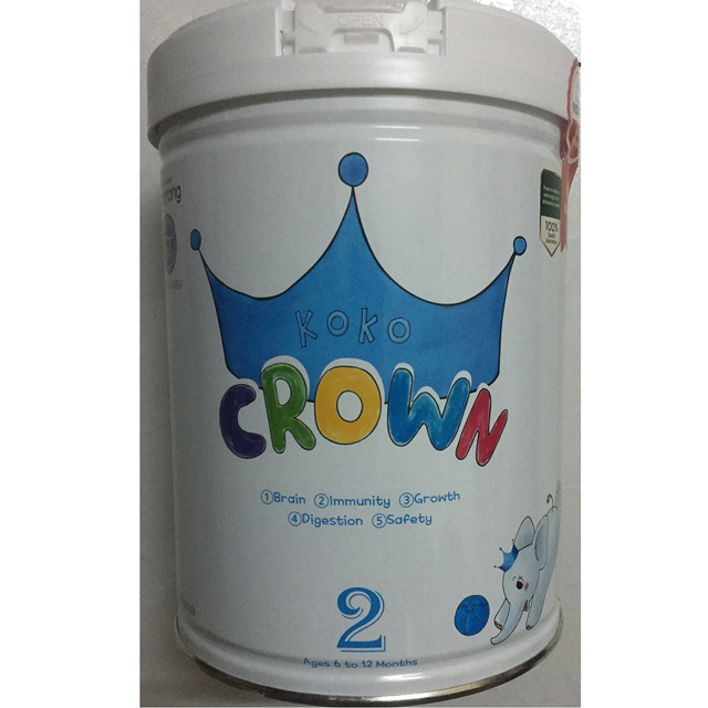 Sữa Koko Crown số 2 Hàn Quốc trẻ 6 đến 12 tháng tuổi