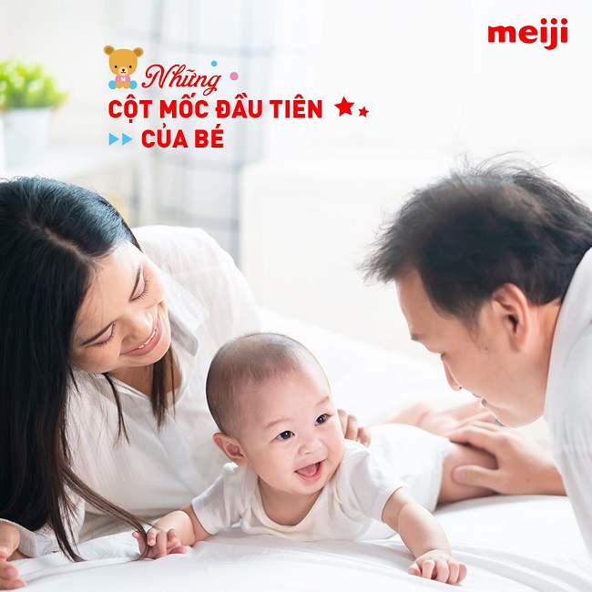 Sữa meiji infant formula dạng thanh nhập khẩu cho trẻ 0-1 tuổi