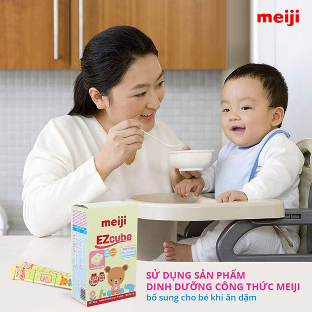 Hướng dẫn pha sữa Meiji thanh cho trẻ sơ sinh năm 2024