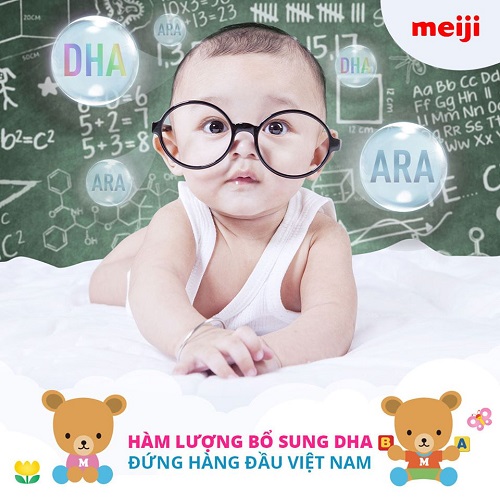 Thùng sữa Meiji growing up formula 1-3 tuổi nhập khẩu
