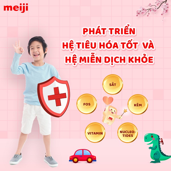 Sữa Meiji Kids Formula 900g cho trẻ 3-10 tuổi