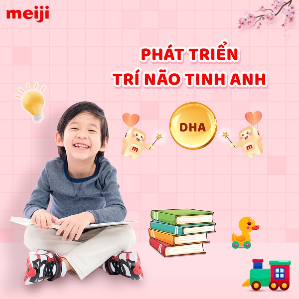 Sữa Meiji Kids Formula 900g cho trẻ 3-10 tuổi