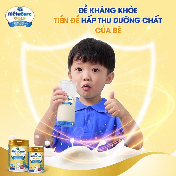 Sữa MetaCare gold 1+ lon 400g cho trẻ 1-2 tuổi