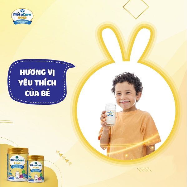 Sữa MetaCare gold 1+ lon 900g cho trẻ 1-2 tuổi