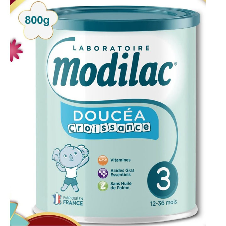 Sữa bột pháp Modilac doucea croissance số 3 cho trẻ 1 đến 3 tuổi