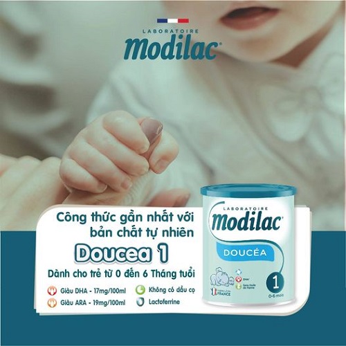 Sữa Modilac Expert Doucéa số 1 hộp 400g 