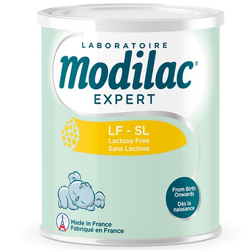 Sữa Modilac Expert LF-SL Lactose Free chống tiêu chảy cấp hộp 400g