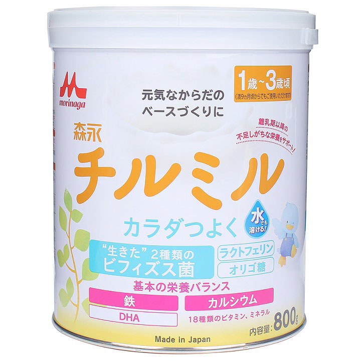 Sữa Morinaga nội địa Nhật số 9 cho trẻ 1-3 tuổi lon 800g 