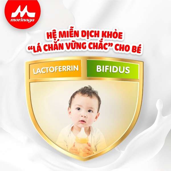Sữa Morinaga số 3 vị vani 850g cho trẻ từ 3 tuổi