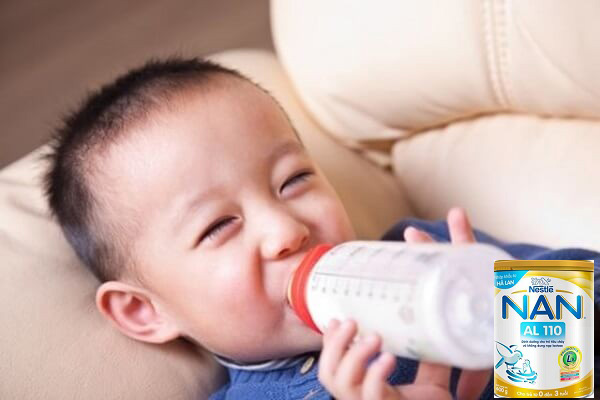 sữa Nan AL 110 lon 400g cho trẻ bị tiêu chảy