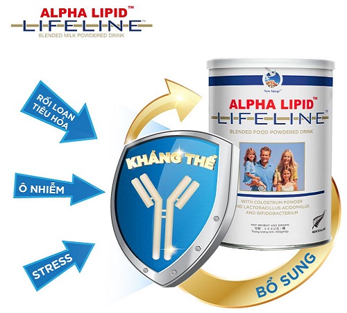 Sữa non Alpha Lipid Life Line New Zealand lon 450g