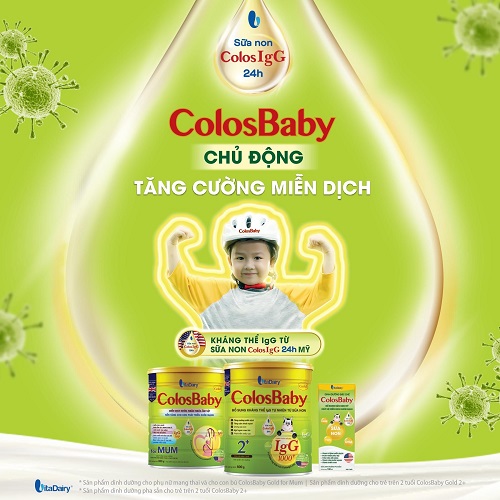 Sữa non colosbaby Gold 1+ cho trẻ 1-2 tuổi lon 400g 
