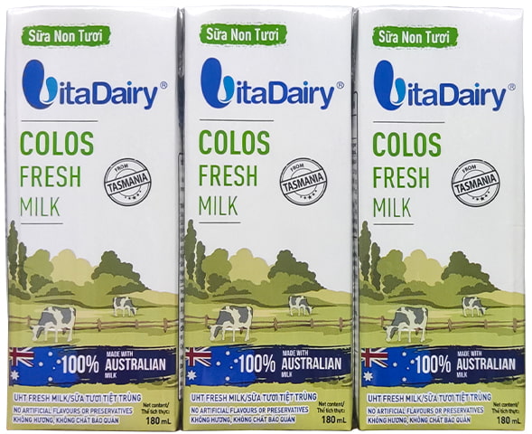Sữa non tươi Colos Fresh Milk hộp 180ml