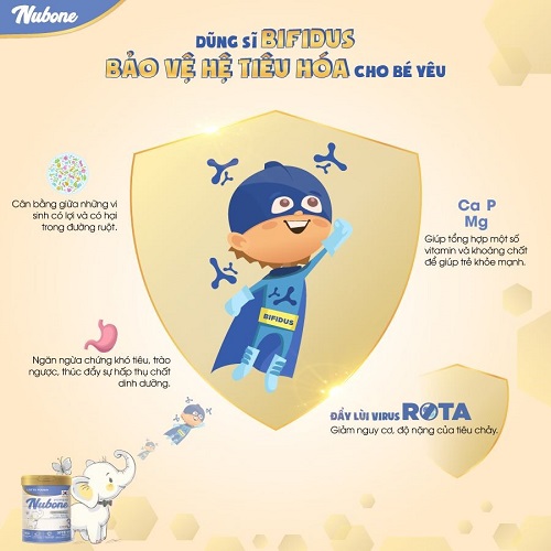 Sữa Nubone Plus+ cho trẻ biếng ăn, chậm tăng cân trẻ 1 đến 10 tuổi