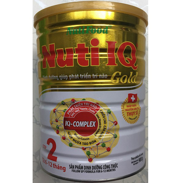 sữa nuti IQ gold số 2 hộp 900g