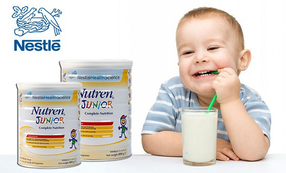 Sữa Nutren Junior lon 800g cho trẻ 1-10 tuổi