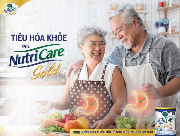 Sữa NutriCare Gold dinh dưỡng cho người lớn tuổi lon 900g 