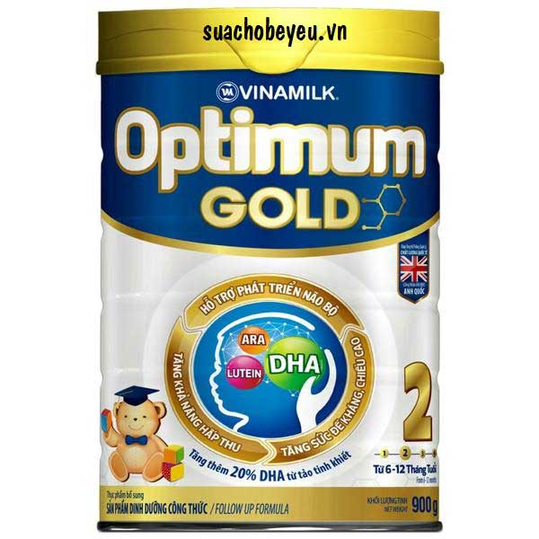 sữa optimum gold 2 hộp 900g cho trẻ 6-12 tháng tuổi
