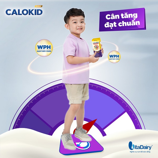 Sữa pha sẵn Calokid Gold hộp 110ml cho trẻ chậm tăng cân, biếng ăn