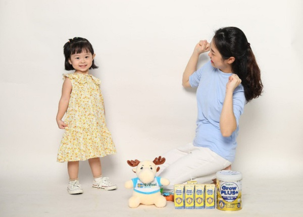 Sữa pha sẵn Nuti Grow Plus + Vàng hộp 110ml cho trẻ từ 1 tuổi