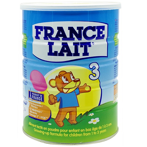 sữa pháp France Lait số 3 cho trẻ 1-3 tuổi lon 400g