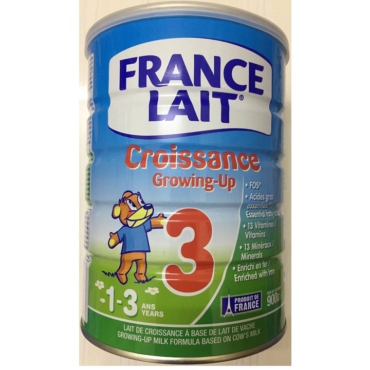 Sữa France Lait số 3 lon 900g nhập khẩu Pháp cho trẻ 1-3 tuổi