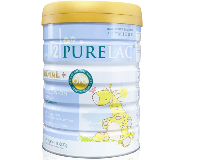 Sữa PureLac số 2 lon 800g cho trẻ 6-12 tháng