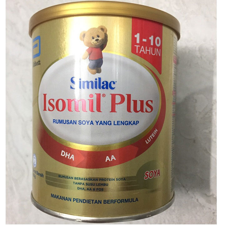 Sữa Similac Isomil plus cho trẻ từ 1-10 tuổi lon 400g