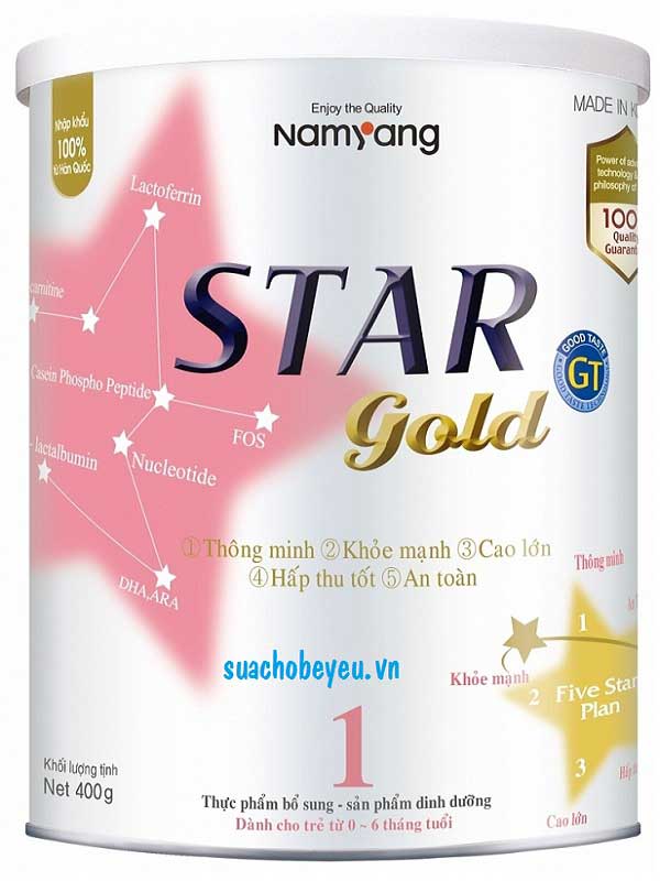 sữa star gold số 1 hàn quốc 400g