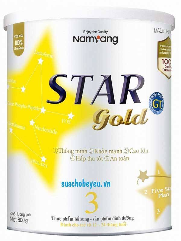 sữa star gold số 3 hàn quốc 800g