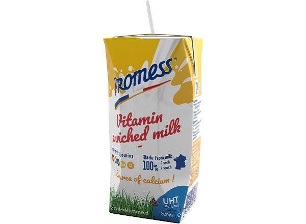 Sữa tươi Pháp Promess vitamin hộp 200ml