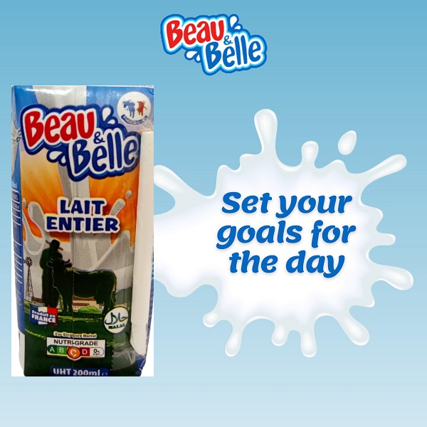 Sữa tươi nguyên kem Beau & Belle nhập khẩu Pháp hộp 200ml