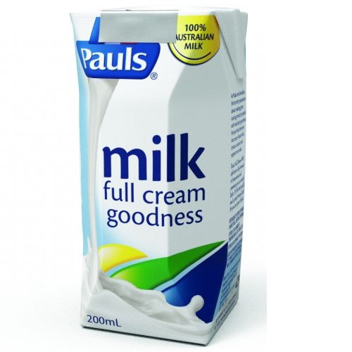 sữa tươi nguyên kem Pauls nhập khẩu Úc hộp 200ml