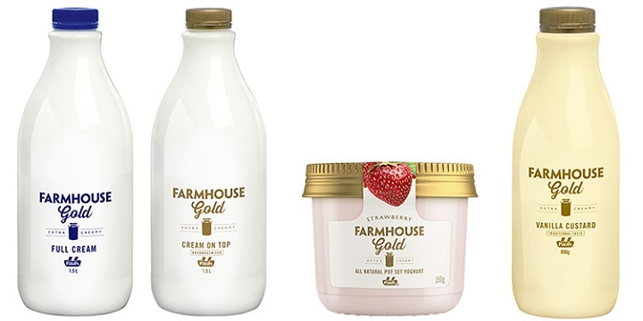sữa tươi nguyên kem Pauls Farmhouse Gold 4.5% béo hộp 1 lít