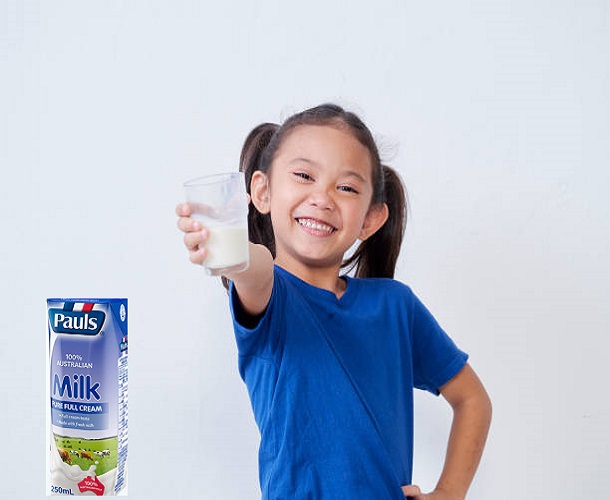 Sữa tươi Pauls Úc nguyên kem hộp 250ml
