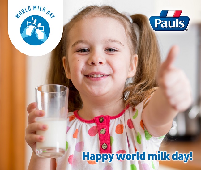 sữa tươi Pauls vị dâu nhập khẩu Úc hộp 200ml