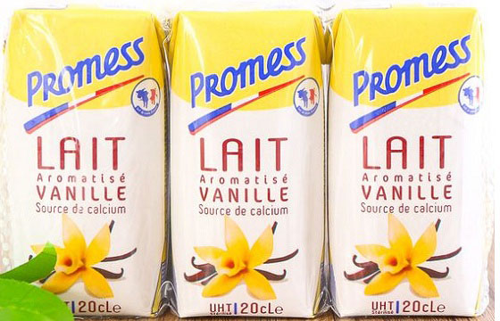 sữa tươi Promess hương vani nhập khẩu pháp hộp 200ml