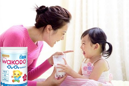 Sữa Wakodo Gungun số 2 lon 300g dành cho trẻ 1-3 tuổi
