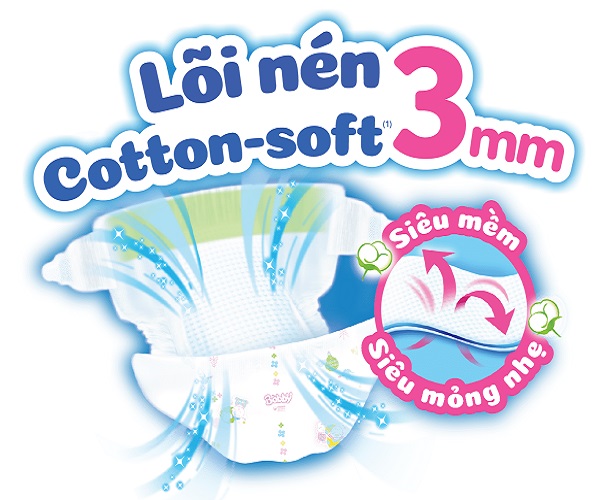 Tã dán Bobby size S 54 miếng cho trẻ từ 4-8kg