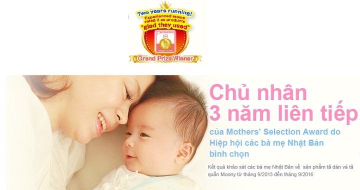 tã dán moony size m 64 miếng, cho trẻ 6-11kg
