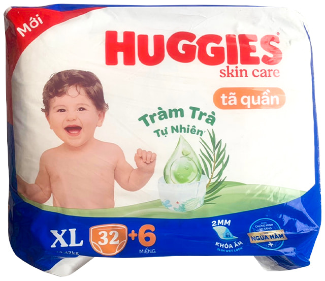 Tã quần Huggies size XL 32 miếng cho trẻ từ 12-17kg