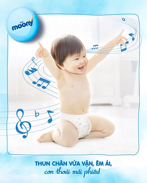 Tã Quần Moony bé trai size XL 38 miếng cho bé 12-22kg