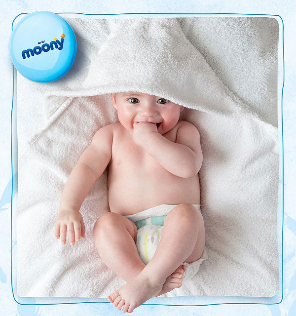 Tã Quần Moony bé trai size XL 38 miếng cho bé 12-22kg